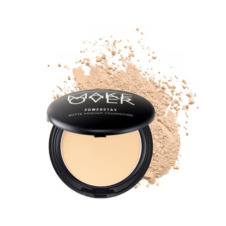 MAKE OVER  Powerstay Matte Powder Foundation  W21 Coral Ivory