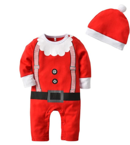 baju laki perempuan natal anak bayi jumper romper 1 2 tahun santa