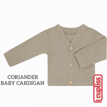 Coriander Little Palmerhaus Baby Cardigan Kardigan Bayi - 6-12 bulan