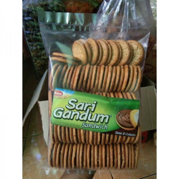 Snack Termurah Sari Gandum Roti Sandwich 460gram