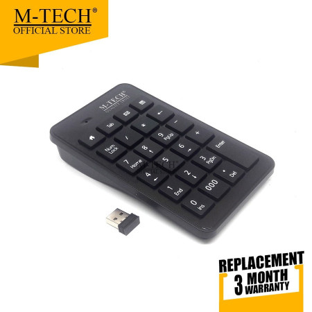 M-Tech Original Keyboard Keypad Angka Numerik Kasir Wireless