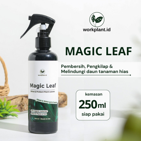 Workplant Pengkilap Daun Magic Leaf Shine 250 ml Tanaman Hias