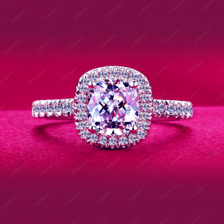 Cincin Wanita Aksesoris Perhiasan Elegan Cantik Mewah Estetik Cranberry Jewelry High Quality