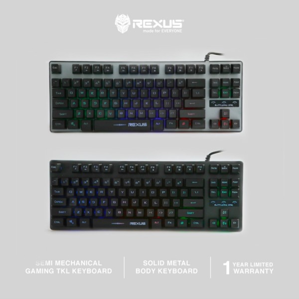 Keyboard Rexus Gaming K9TKL Fortresss