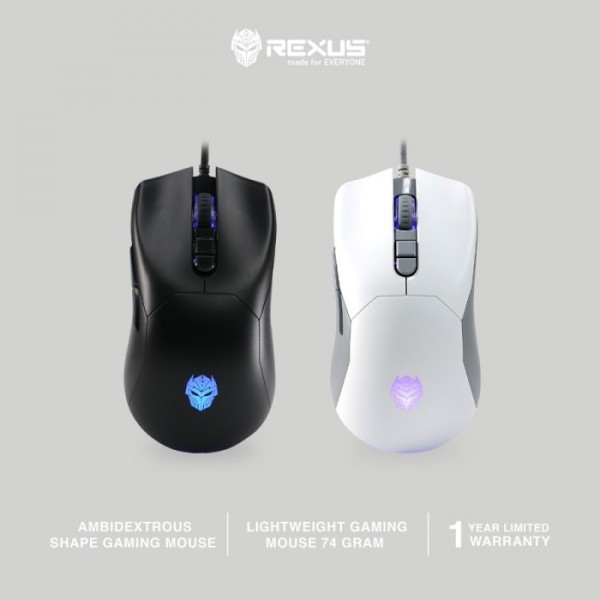 Mouse Rexus Gaming Xierra G23 RGB Wired USB