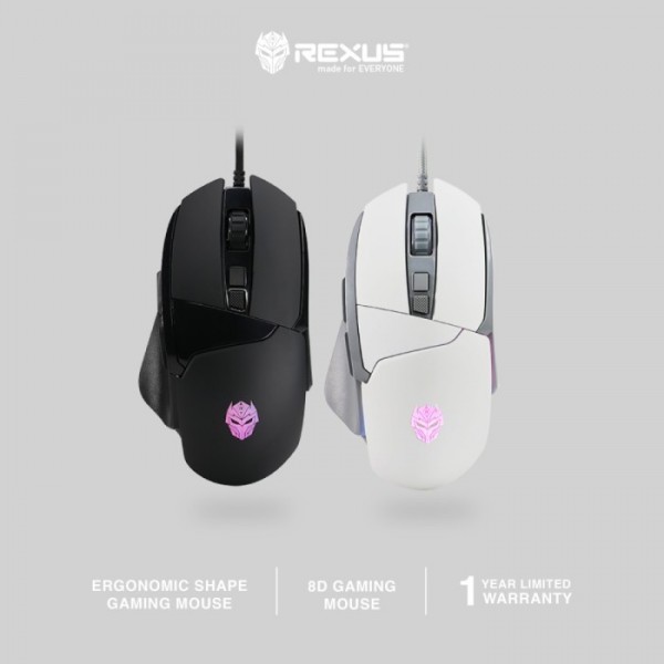 Mouse Rexus Gaming Xierra X18 / X-18 RIFLE RGB
