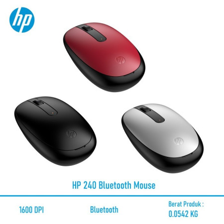 Wireless Bluetooth Mouse HP 240 1600 DPI