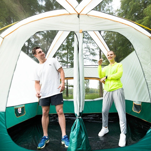 5-8 Orang Waterproof Camping Tent / Portable Tenda - 2~3 Orang