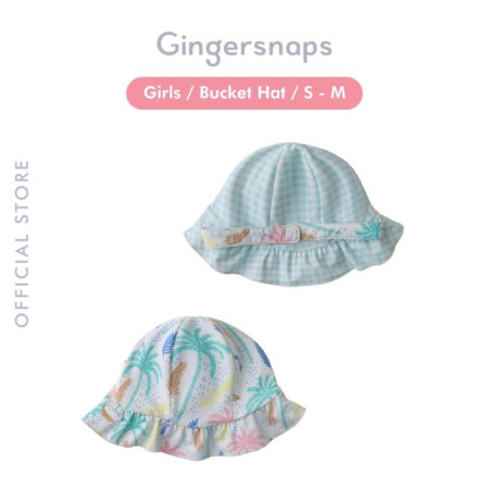 Gingersnaps Tropics Bucket Hat - Topi Anak Perempuan (Multi) - S