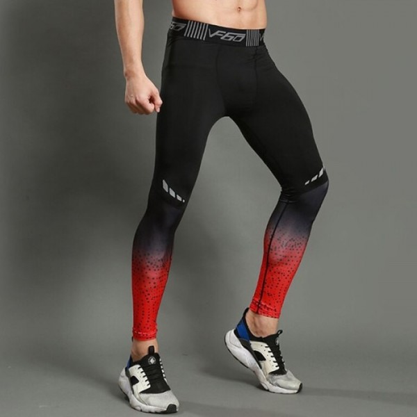 Men Clothing Gym Leggings Running Jogging Pants Sport