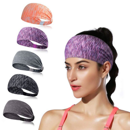 Ikat Kepala Running Olahraga/Quick Dry Head Band/HandBand Sport Pria Wanita Untuk Gym Yoga