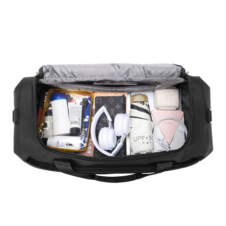 Travel Bag Navy Club HGJ - Duffle Bag Tas Pakaian Multifungsi Tas Pria - Hitam