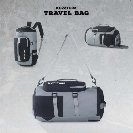 Tas Duffel Besar Tas Mudik Pakaian Baju Jumbo Travel Bag Tas Jinjing - Navy