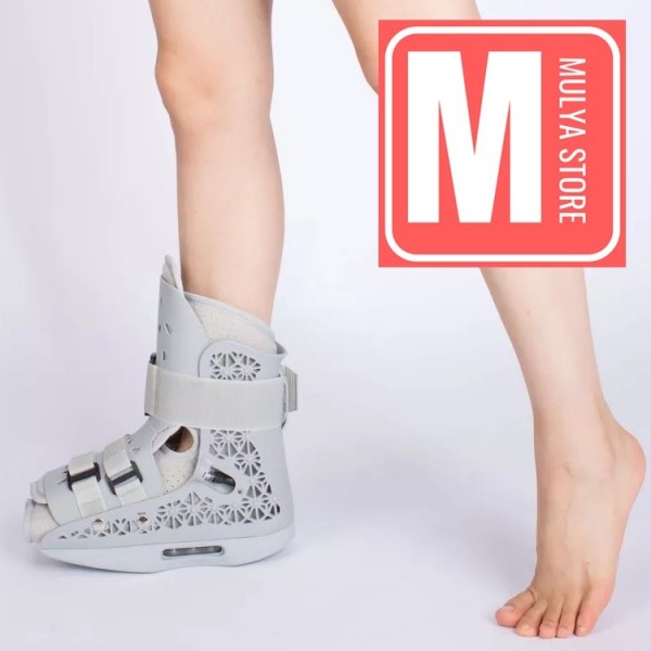 Ankle Walker Boot Orthosis Brace Penyangga Kaki Fracture Model Pendek