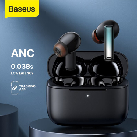 BASEUS TRUE WIRELESS BLUETOOTH EARPHONE EARBUDS TWS ANC ENC BOWIE M2