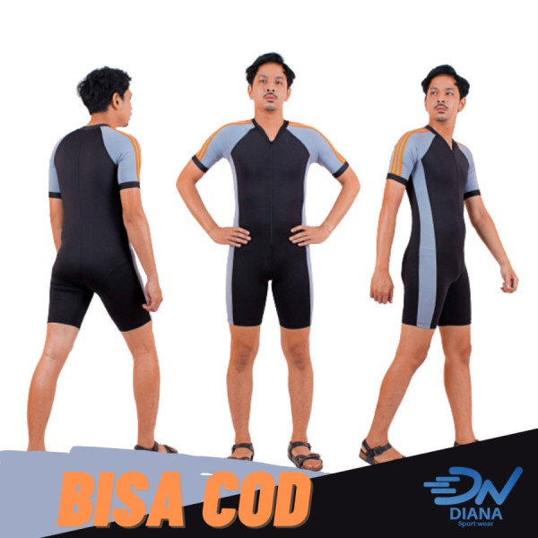 pakaian renang pria baju renang dewasa model diving |baju renang jumbo