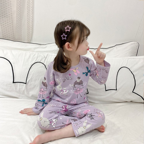 Pajamas Sunday uk 1-3 Tahun / Piyama Baju Tidur Setelan Anak IMPORT - FLORA-FLOWER
