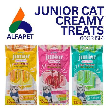 Junior creamy cat treat 60gr