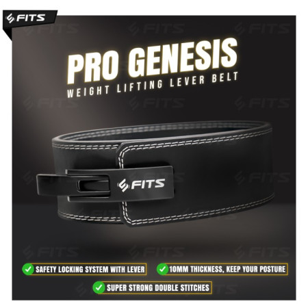 Genesis Lever Weight Lifting Belt | Sabuk Gym Fitness