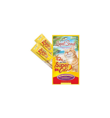Super Cat Liquid Sachet | Snack Kucing Creamy Supercat Liquid