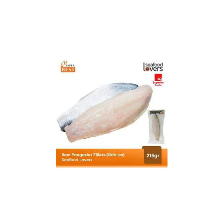 Seafood Lovers Ikan Fillet Pangasius Skin On / Ikan Patin 215gr